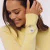 Abbie Lemon Merino Wool + Cashmere Crew Neck Sweater