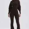 Adelita Chocolate Cashmere Blend Sweater