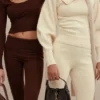 Adelita Cream Cashmere Blend Sweater
