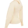 Adelita Cream Cashmere Blend Sweater