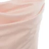 Adrienne Champagne Satin Strapless Gown