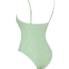 Aguilla Olive Floral Print Underwired Swimsuit