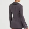 Ailsa Shadow Tie Front Top