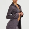 Ailsa Shadow Tie Front Top