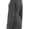 Alaia Charcoal Cashmere Blend Belted Cardigan