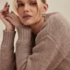 Alara Barley Chunky Natural Wool Cardigan