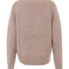 Alara Barley Chunky Natural Wool Cardigan