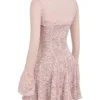 Alice Perfectly Pink Lace Mini Dress