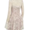 Alice Vintage Cream Lace Mini Dress