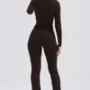 Ama Chocolate Cashmere Blend Trousers