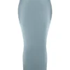 Amadi Cool Blue Floor Length Maxi Skirt