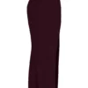 Amalfi Prune Cutout Maxi Skirt