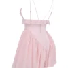 Amaris Ballerina Pink Baby Doll Mini Dress