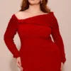 Amaryllis Holly Red Cashmere Blend Sweater