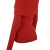 Amaryllis Holly Red Cashmere Blend Sweater