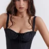 Analia Black Bustier Corset