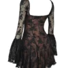 Analissa Black Lace Corset Dress