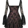 Analissa Black Lace Corset Dress