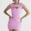 Angel Pink Mini Skirt