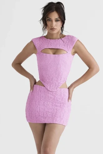 Angel Pink Mini Skirt