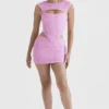 Angel Pink Mini Skirt
