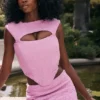 Angel Pink Mini Skirt