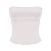Angelica Crystal Satin Strapless Corset