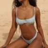Antibes Blue Paisley Underwired Bikini Top