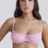 Antibes Pink Paisley Underwired Bikini Top