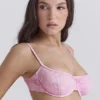 Antibes Pink Paisley Underwired Bikini Top