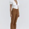 Apollo Tan Vegan Suede Trousers