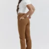 Apollo Tan Vegan Suede Trousers