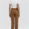 Apollo Tan Vegan Suede Trousers