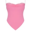 Aurelia French Pink Hanky Hem Top