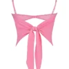 Aurelia French Pink Hanky Hem Top