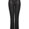 Avalon Black High Waist Trousers