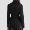 Aviva Black Tailored Hourglass Jacket