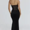 Ayana Black Lace Maxi Dress + Bolero