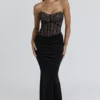 Ayana Black Lace Maxi Dress + Bolero