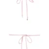 Bali Pink Paisley Triangle Bikini Top