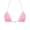 Bali Pink Paisley Triangle Bikini Top