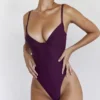 Barcelona Prune Underwired Swimsuit