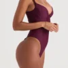 Barcelona Prune Underwired Swimsuit