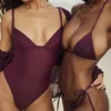 Barcelona Prune Underwired Swimsuit