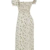 Bellucci Garden Print Shirred Sundress