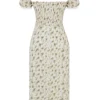 Bellucci Garden Print Shirred Sundress