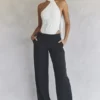 Cameron Grey Loose Fit Trousers