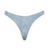 Capri Blue Paisley High Leg Bikini Bottom