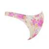 Capri Floral Print High Leg Bikini Bottom