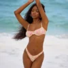 Capri Floral Print High Leg Bikini Bottom